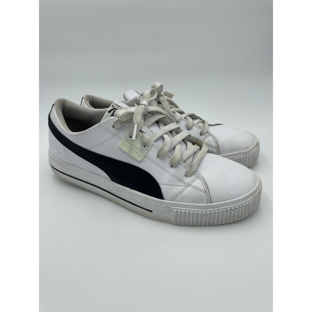 Puma Mens Ever FS Sneakers White Black Size 11